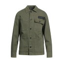 【送料無料】 ホーガン メンズ ジャケット＆ブルゾン アウター Denim Outerwear Military green