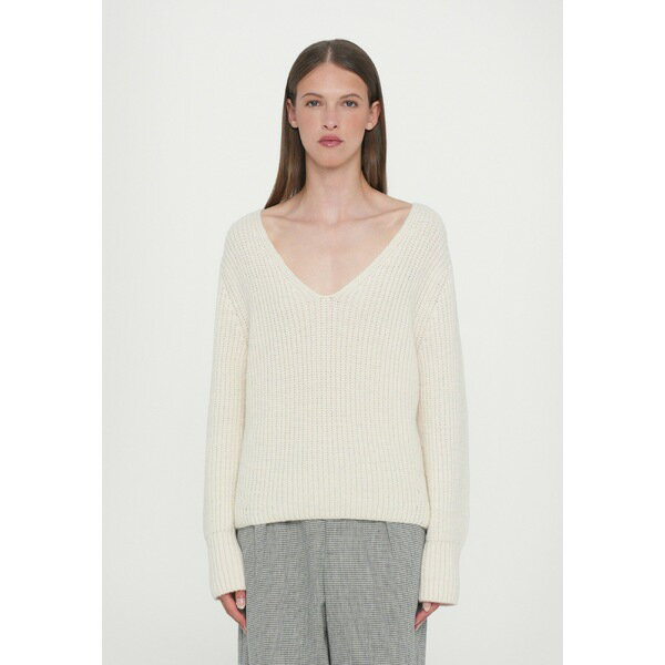 クローズド レディース ニット&セーター アウター V NECK LONG SLEEVE - Jumper - ivory(4)