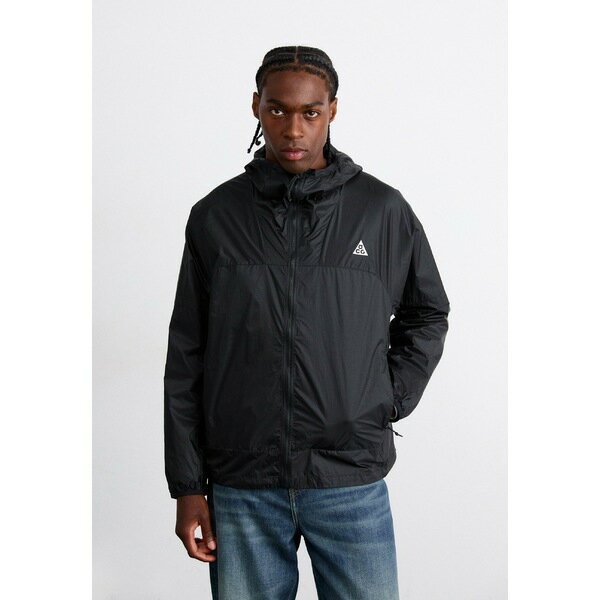 ナイキ メンズ ジャケット&ブルゾン アウター Waterproof jacket - black/anthracite/(summit white)