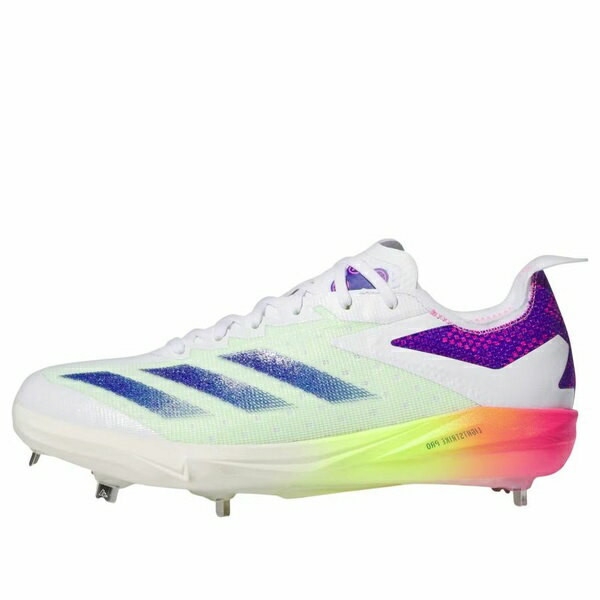 adidas アディダス メンズ スニーカー 【adidas Adizero Electric+ Warp Speed 'Cloud White Lucid Blue Lucid Pink' IG3489】 サイズ US_8(26.0cm)