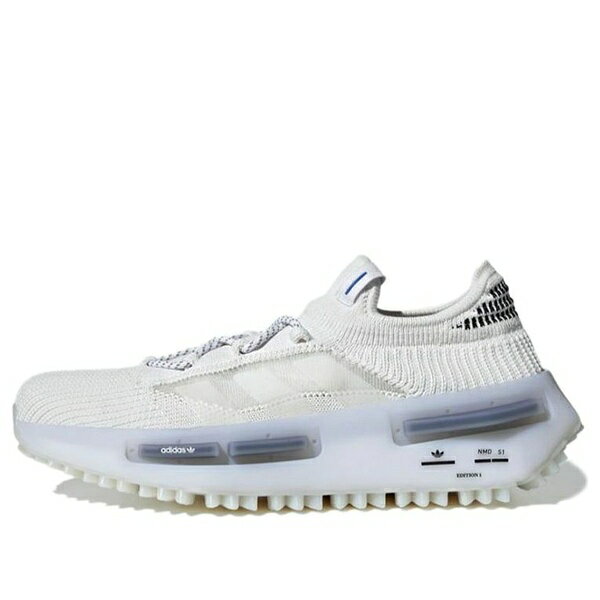 adidas アディダス メンズ スニーカー 【adidas originals NMD_S1 Running Shoes White GZ7900】 サイズ US_12.5(30.5cm)