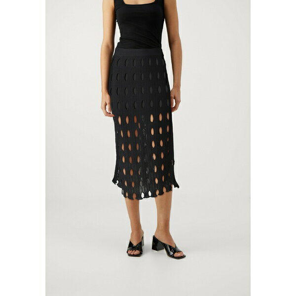 ԥ ǥ  ܥȥॹ ROBOTS GONNA BANDE CON TRAFORI - Pencil skirt - black