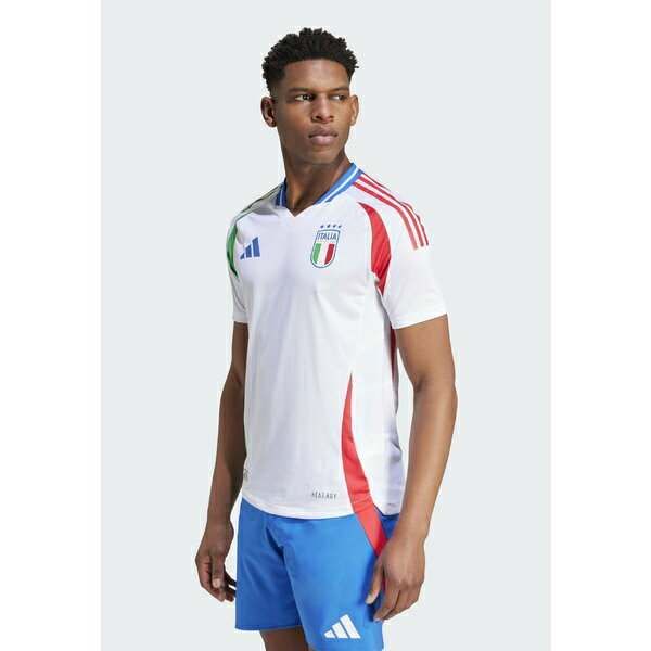 アディダス メンズ バスケットボール スポーツ ITALY FIGC AWAY AUTHENTIC - Football shirt - white