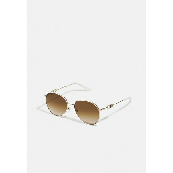 マイケル・コース サングラス レディース マイケルコース レディース サングラス＆アイウェア アクセサリー EMPIRE AVIATOR - Sunglasses - light gold/white