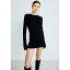 ジェーデッド レディース ワンピース トップス BACK DRESS - Jersey dress - black