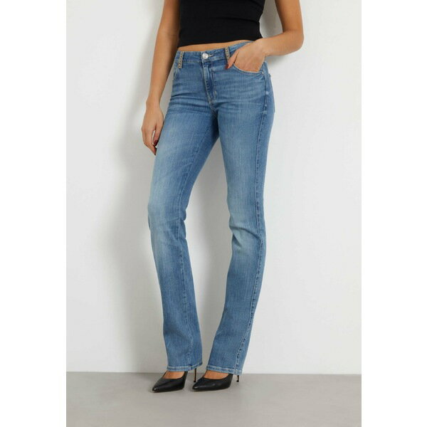 ゲス レディース デニムパンツ ボトムス Straight leg jeans - blau