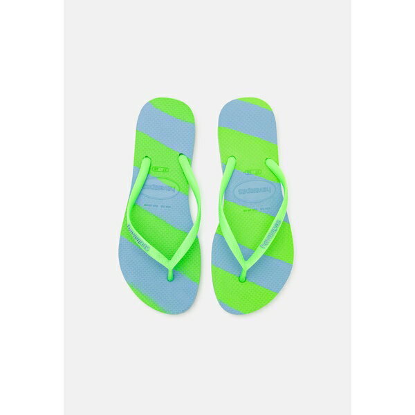 ハワイアナス ハワイアナス レディース サンダル シューズ SLIM COLOR FUN - T-bar sandals - slime green