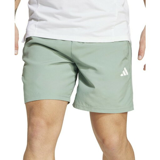 アディダス メンズ カジュアルパンツ ボトムス Men's Essentials Training Shorts Silgrn/whi アディダス メンズ カジュアルパンツ ボトムス Men's Essentials Training Shorts Silgrn/whi