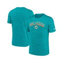 ナイキ メンズ シャツ トップス Men's Aqua Miami Dolphins Velocity Performance T-Shirt Aqua