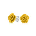 ブリング レディース ピアス&イヤリング アクセサリー Romantic Delicate Pink Blue Yellow Green Black Purpl...