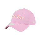 ニューエラ レディース 帽子 アクセサリー Women's Pink Minnesota Twins Mother's Day 9TWENTY Adjustab...