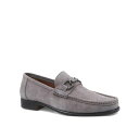 ブルーノマグリ メンズ スリッポン・ローファー シューズ Men's Trieste Slip On Loafers Light gray suede