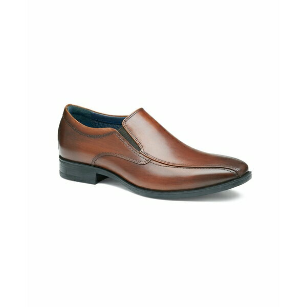 ジョンストンアンドマーフィー メンズ ドレスシューズ シューズ Men's Gibbons Run-Off Shoe Brown Full Grain