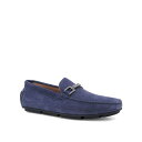 ブルーノマグリ メンズ スリッポン・ローファー シューズ Men's Taso Slip On Loafers Light blue suede