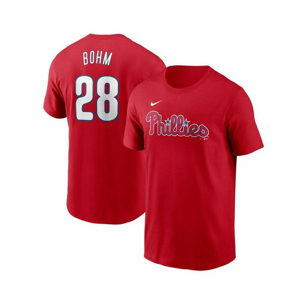 asty㤨֥ʥ   ȥåץ Men's Alec Bohm Red Philadelphia Phillies Fuse Name Number T-Shirt RedפβǤʤ15,980ߤˤʤޤ
