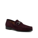 ブルーノマグリ メンズ スリッポン・ローファー シューズ Men's Trieste Slip On Loafers Bordeaux suede
