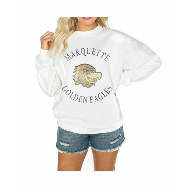 ǥ ǥ åȥ ȥåץ Women's White Marquette Golden Eagles Good Vibe...