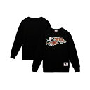 ミッチェル&ネス メンズ パーカー・スウェットシャツ アウター Men's Black Cincinnati Bengals Basic Fleece Pull...
