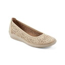 イージースピリット レディース スリッポン・ローファー シューズ Women's Alessia Slip-On Ballet Flats Light Natural