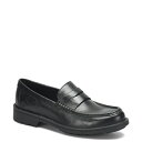 ボーン メンズ スリッポン・ローファー シューズ Men's Langley Leather Slip On Penny Loafers Black(4)