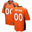 ʥ  ˥ե ȥåץ Denver Broncos Nike Custom Game Jersey Orange