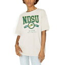Q[fC fB[X TVc gbvX NDSU Bison Gameday Couture Women's Get Goin' Oversized TShirt White