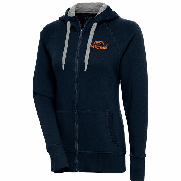 ƥ ǥ ѡåȥ  Pepperdine Waves Antigua Women's Victory FullZip Hoodie Navy