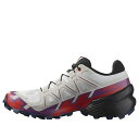 SALOMON サロモン レディース スニーカー 【SALOMON Speedcross 6 'White Purple Red'】 サイズ US_6(23.0cm)(4)