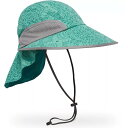 TfCAt^[k[Y Y Xq ANZT[ Sunday Afternoons Men's Sport Sun Cape Hat Teal Kaleidoscope