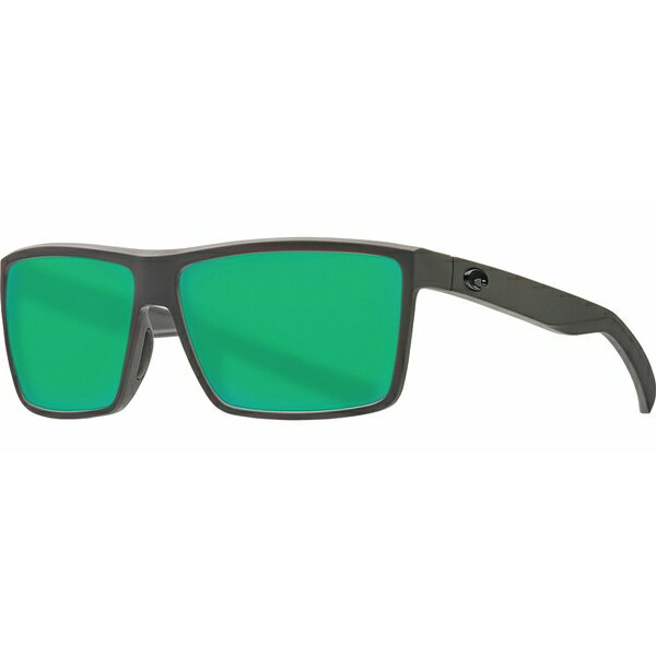 ǥޡ  󥰥饹 ꡼ Costa Del Mar Rinconcito 580G Polarized Sunglasses Matte Gray/Green Mirror