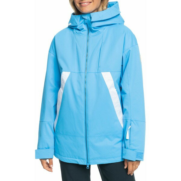 ロキシー アウター レディース ロキシー レディース ジャケット＆ブルゾン アウター Roxy Women's Chloe Kim Ski Jacket Azure Blue