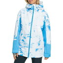 ロキシー ブルゾン レディース ロキシー レディース ジャケット＆ブルゾン アウター Roxy Women's Chloe Kim Ski Jacket Azure Blue Clouds