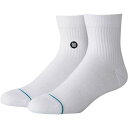 X^X Y C A_[EFA Stance Men's Icon Quarter Socks White