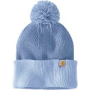 J[n[g fB[X Xq ANZT[ Carhartt Women's Knit Pom Cuffed Beanie Skystone