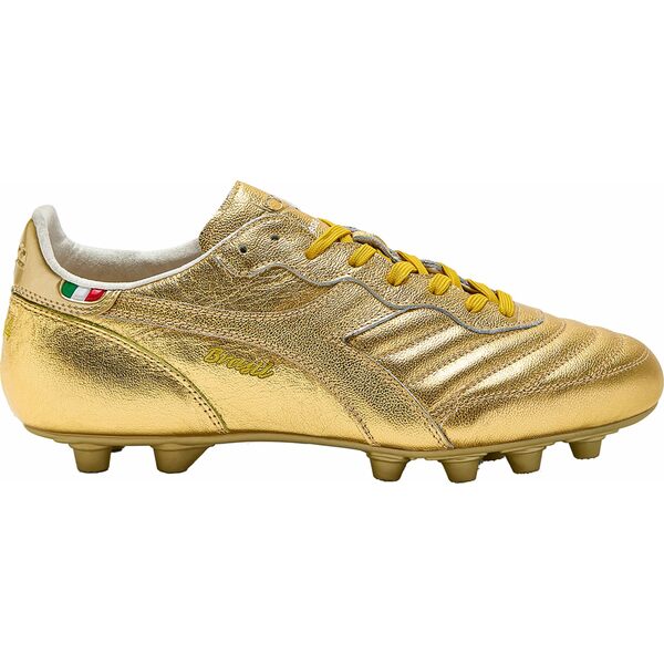 x ǥ å ݡ Diadora Brasil ITA OG FG Soccer Cleats Gold