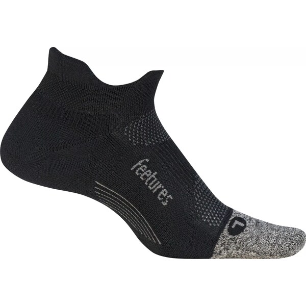 t[`AY Y C A_[EFA Feetures! Elite Light Cushion No Show Tab Socks Black