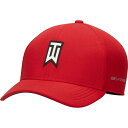 iCL Y Xq ANZT[ Nike Men's Tiger Woods Structured Dri-FIT ADV Club Cap Gym Red/White