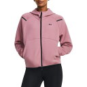 A_[A[}[ fB[X p[J[EXEFbgVc AE^[ Under Armour Women's Unstoppable Fleece Full-Zip Pink Elixir