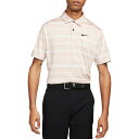 ナイキ メンズ シャツ トップス Nike Men 039 s Dri-FIT Striped Golf Polo Pink Oxford/Barely Rose