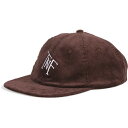 m[XtFCX Y Xq ANZT[ The North Face Men's Corduroy Hat Coal Brown Tnf Monogram