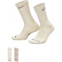 iCL Y C A_[EFA Nike Everyday Plus Undyed Cushioned Crew Socks - 2 Pack White/Adobe