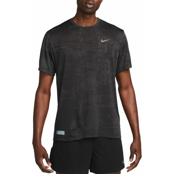 ナイキ メンズ シャツ トップス Nike Men s Dri-FIT ADV Run Division Techknit Short Sleeve Running Top MEDIUM ASH