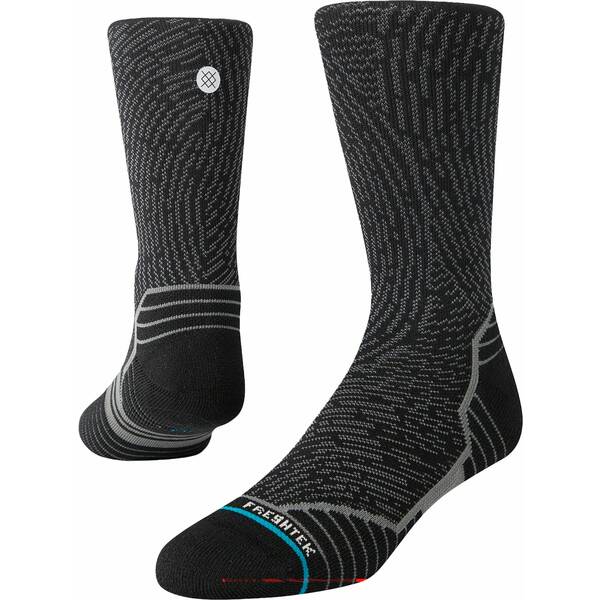 X^X Y C A_[EFA Stance Men's Crops Crew Socks Black/Grey