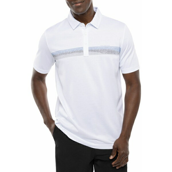 grX}q[ Y Vc gbvX TravisMathew Men's Floating Hotel Golf Polo White