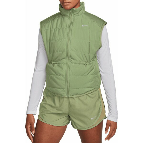 ナイキ ブルゾン レディース ナイキ レディース ジャケット＆ブルゾン アウター Nike Women's Therma-FIT Swift Running Vest Oil Green