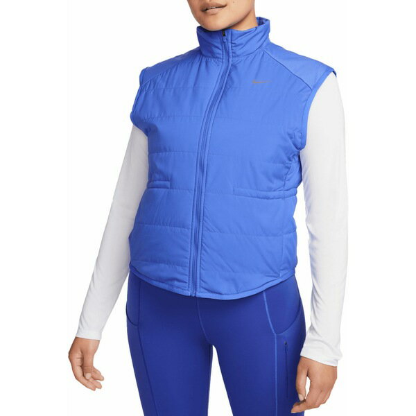 ナイキ ブルゾン レディース ナイキ レディース ジャケット＆ブルゾン アウター Nike Women's Therma-FIT Swift Running Vest Blue Joy