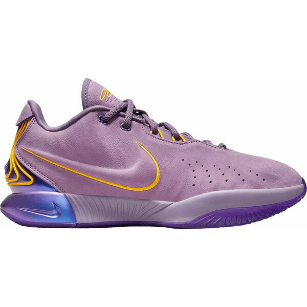 ナイキ レディース バスケットボール スポーツ Nike LeBron XXI Basketball Shoes Violet/Melon Tint/Purple