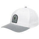 grX}q[ Y Xq ANZT[ TravisMathew Men's Agua Snapback Golf Hat White