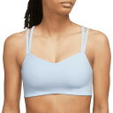 iCL fB[X Jbg\[ gbvX Nike Women's Alate Trace Light-Support Padded Strappy Sports Bra Blue Tint