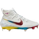 iCL Y 싅 X|[c Nike Men's Alpha Huarache NXT Metal Baseball Cleats White Multi